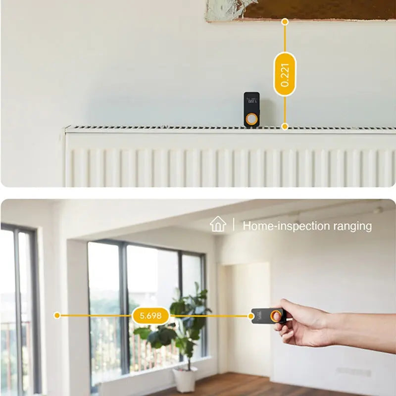 Anacotte Laser Tape Measure, Smart Laser Rangefinder, Intelligent, 30M, OLED Display, Laser Distance Meter, Connect To Mobile Phone-2