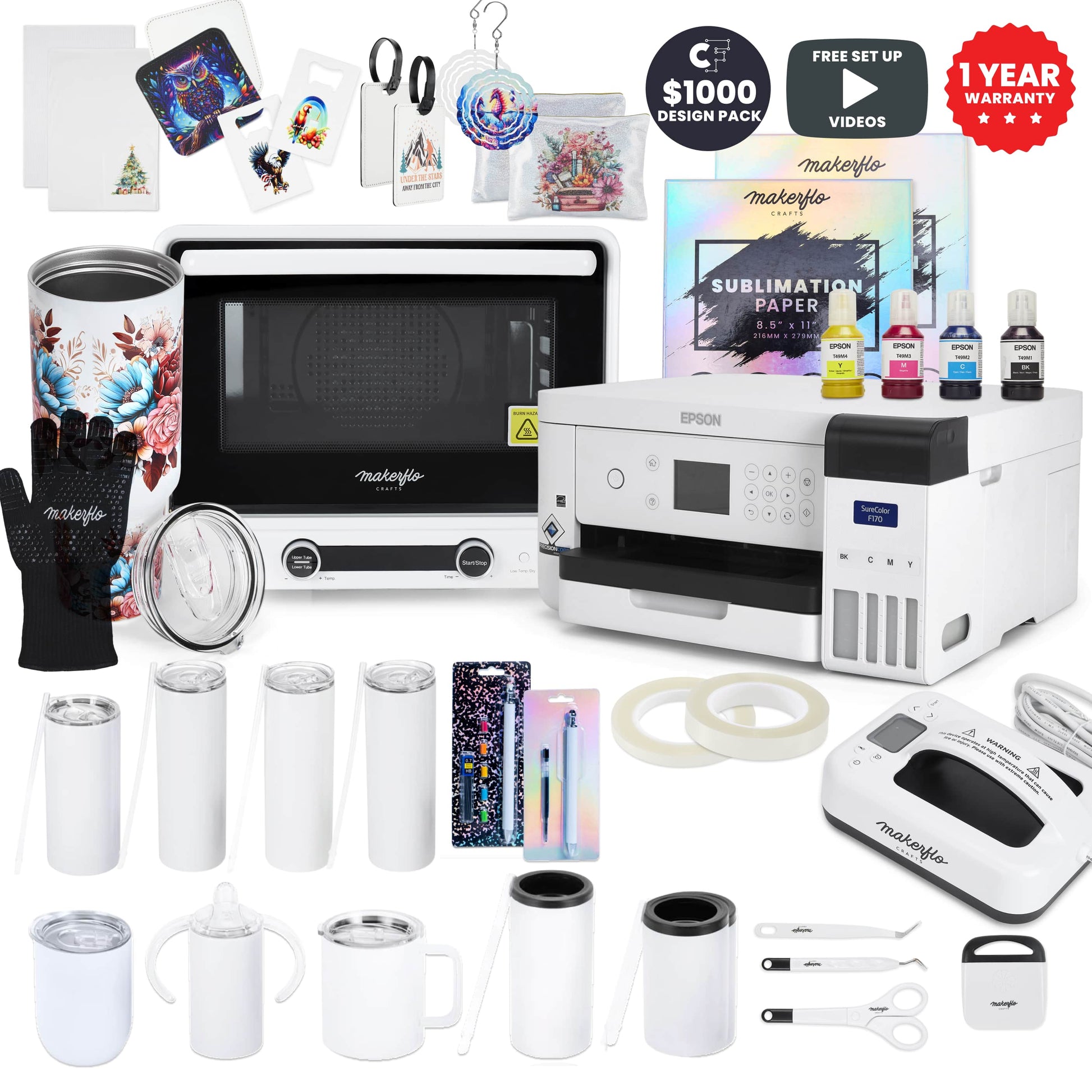 Epson® F170 Sublimation Ultimate Kit-1
