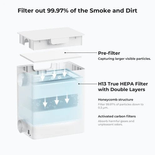 Desktop Air Purifier for xTool F1-4
