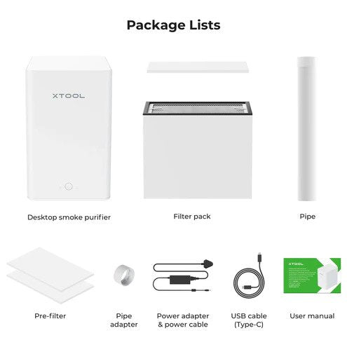 Desktop Air Purifier for xTool F1-2